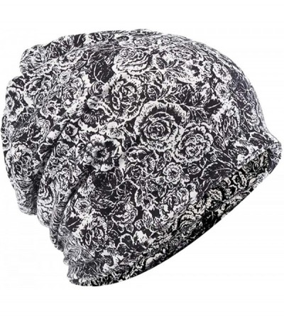 Skullies & Beanies Women's Baggy Slouchy Beanie Chemo Hat Cap Scarf - 2 Pack-g - CS18L79MA4X $13.54