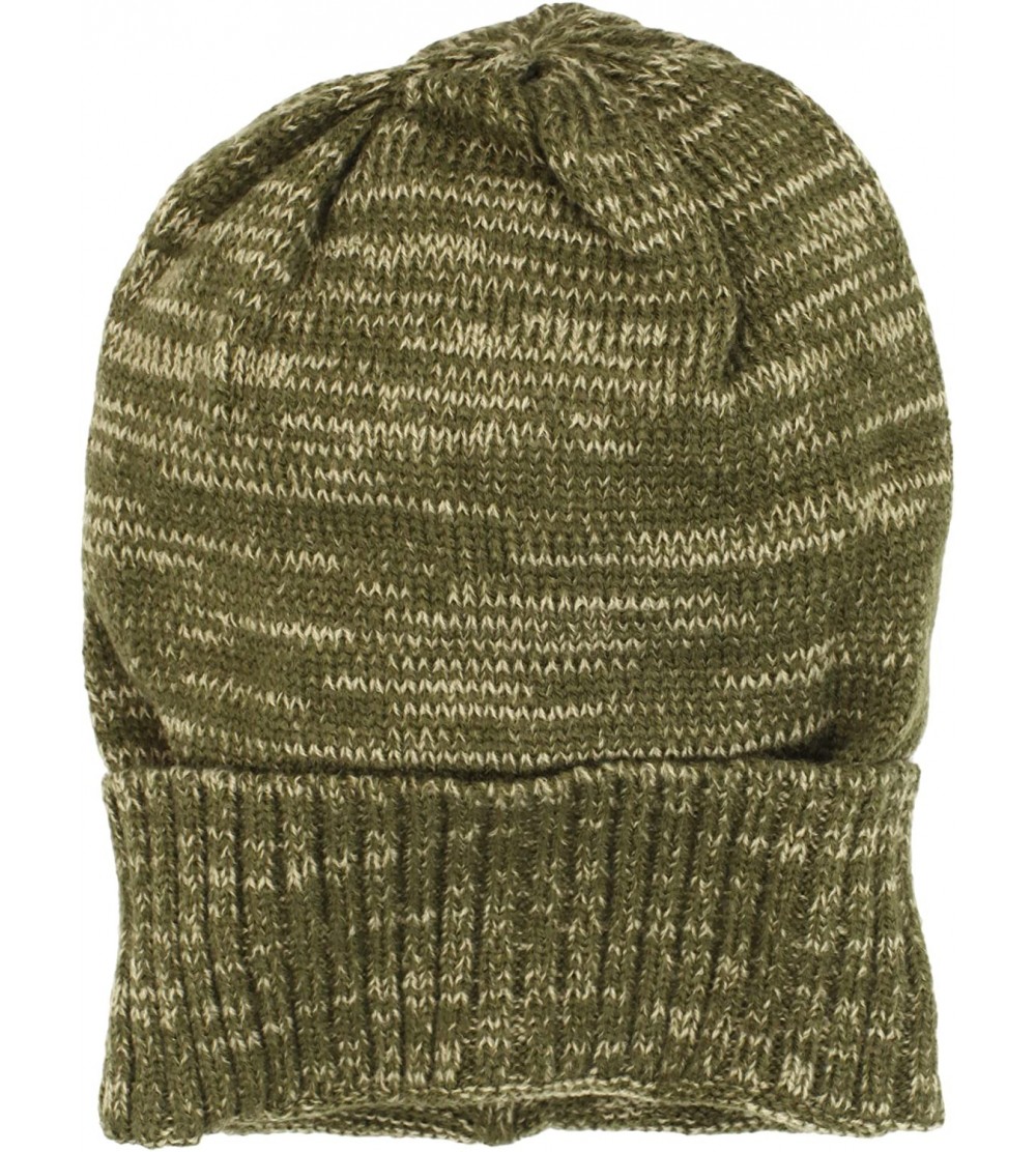 Skullies & Beanies Men's Olive Beanie - Olive - CH1195DAYBT $15.04