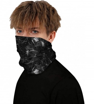 Balaclavas 4Pcs Bandanas Face Mask Seamless Neck Gaiter Scarf Mask Tube Headwear Balaclava for Men Women Outdoors Sports - CQ...