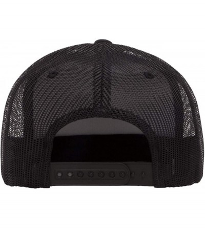 Baseball Caps Foam Trucker Snapback - Black - CS11VNHBWL7 $9.81