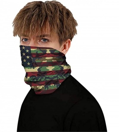 Balaclavas Camouflage Elastic Seamless Moisture Wicking Neck Gaiter Headband Bandana Face Scarf for Outdoor Sport - Color4 - ...