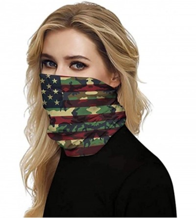 Balaclavas Camouflage Elastic Seamless Moisture Wicking Neck Gaiter Headband Bandana Face Scarf for Outdoor Sport - Color4 - ...