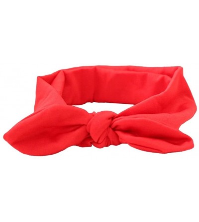 Headbands 50's Costume Accessories Set Dot Scarf Cat Eye Glasses with Headband - Red - C018H48C4T3 $8.27