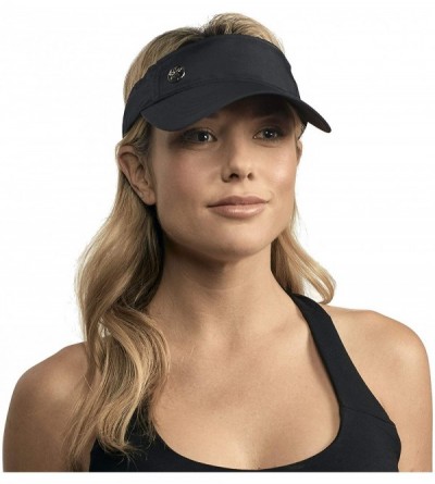 Baseball Caps Visor Hat Women Men - Black - C618QX6NKRN $15.75