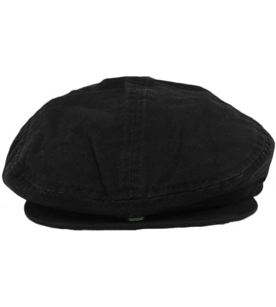 Newsboy Caps Canvas Golfing Ivy Cabbie Cap - Black - CW11QRV3L3L $9.29