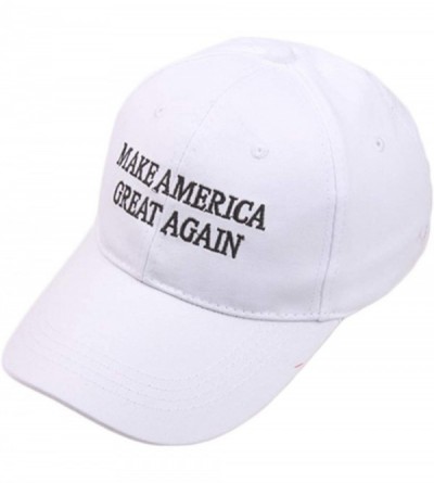 Baseball Caps Trump 2020 Baseball Caps for Men Women- Keep America Great Campaign Embroidered USA Hat - 2 White - CP18RG8Z4C9...