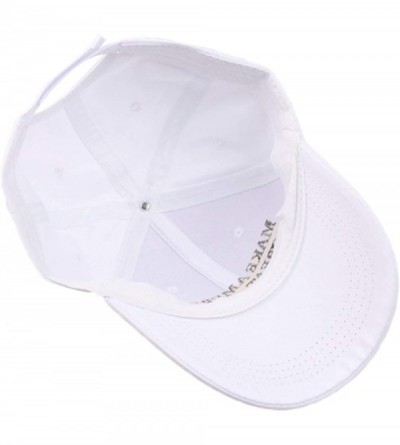 Baseball Caps Trump 2020 Baseball Caps for Men Women- Keep America Great Campaign Embroidered USA Hat - 2 White - CP18RG8Z4C9...