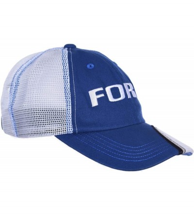 Baseball Caps Men's Ford Logo Cap an Adjustable Mesh Back Trucker Hat - CR1959NM7ZL $12.40