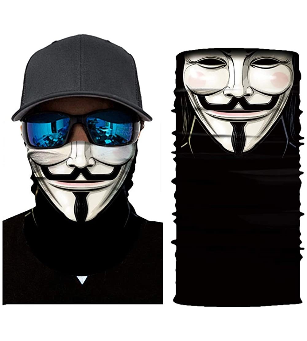 Balaclavas Balaclava Punisher Skeleton Face Horrible - C218X7YDT26 $15.69