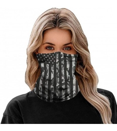 Skullies & Beanies Seamless Rave Face Mask Bandana Dust Wind UV Sun- Neck Gaiter Tube Mask Headwear- Motorcycle Women Men Fac...