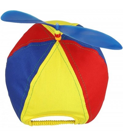 Baseball Caps Cotton Adult Multi-Color Propeller Helicopter Unstructured Baseball Cap - Multicolor - CV188GH8Y2I $13.73