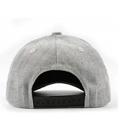 Baseball Caps Unisex Grey Baseball Hat Dad for Mens Womens Summer Fashion Caps - Besthat6 - CQ18SEL3M27 $14.65