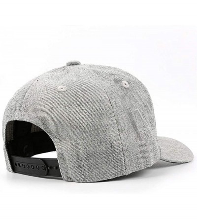 Baseball Caps Unisex Grey Baseball Hat Dad for Mens Womens Summer Fashion Caps - Besthat6 - CQ18SEL3M27 $14.65