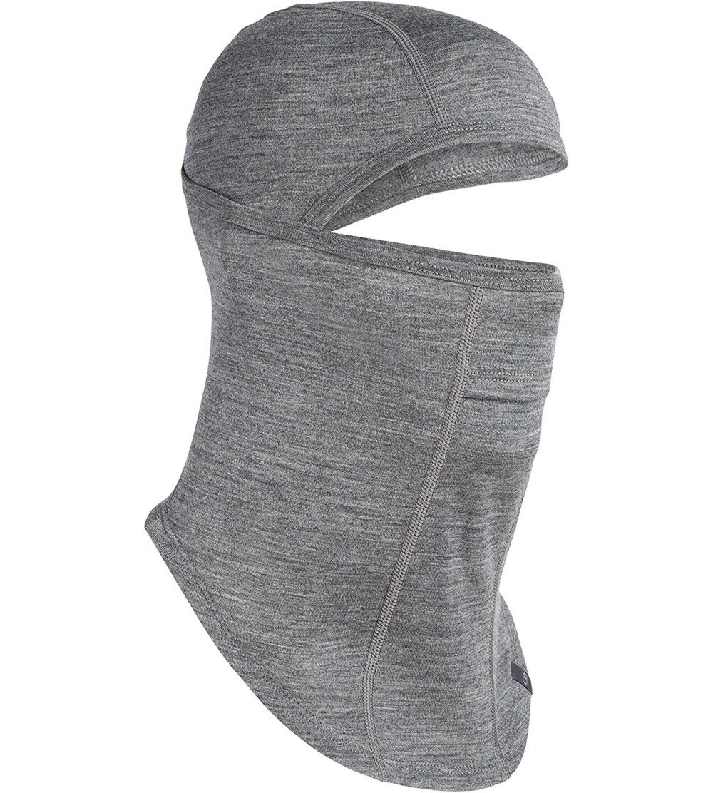 Balaclavas Unisex-Adult Oasis Merino Wool Balaclava - Gritstone Hthr - CZ18OMDR859 $25.01