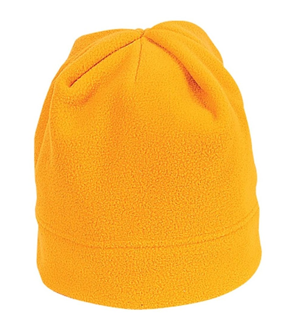 Skullies & Beanies Soft and Cozy Fleece Beenie - Athletic Gold - CN11HFBXUU1 $22.44