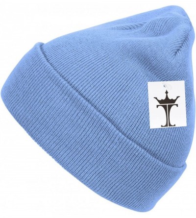 Skullies & Beanies Solid Color Long Beanie - Light Blue - CB11Y94VKSL $10.67