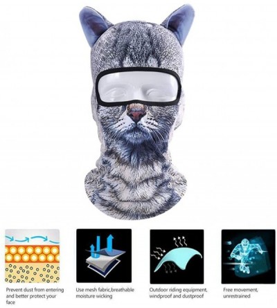 Balaclavas Balaclava Halloween Animal Outddor - Bb-g-09 - CB18EDR775Y $10.23