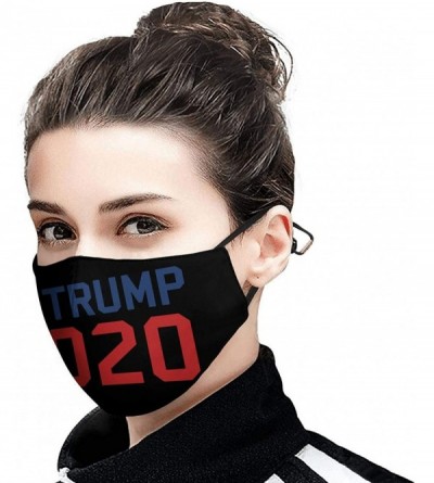 Balaclavas Mens Cool Trump-2020-Golf-cartoon- Mouth Cover Anti Pollution Washable and Reusable Face Ma_sk - CP1987O5EOE $15.78