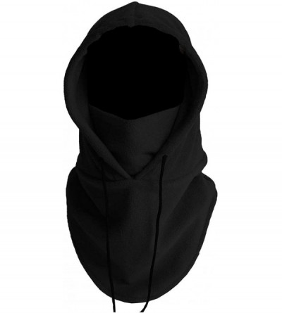 Balaclavas Balaclava Heavy Weight Outdoor Sports face Mask- Men Women Winter Fleece Tactical Cold Weather ski Mask (Black) - ...