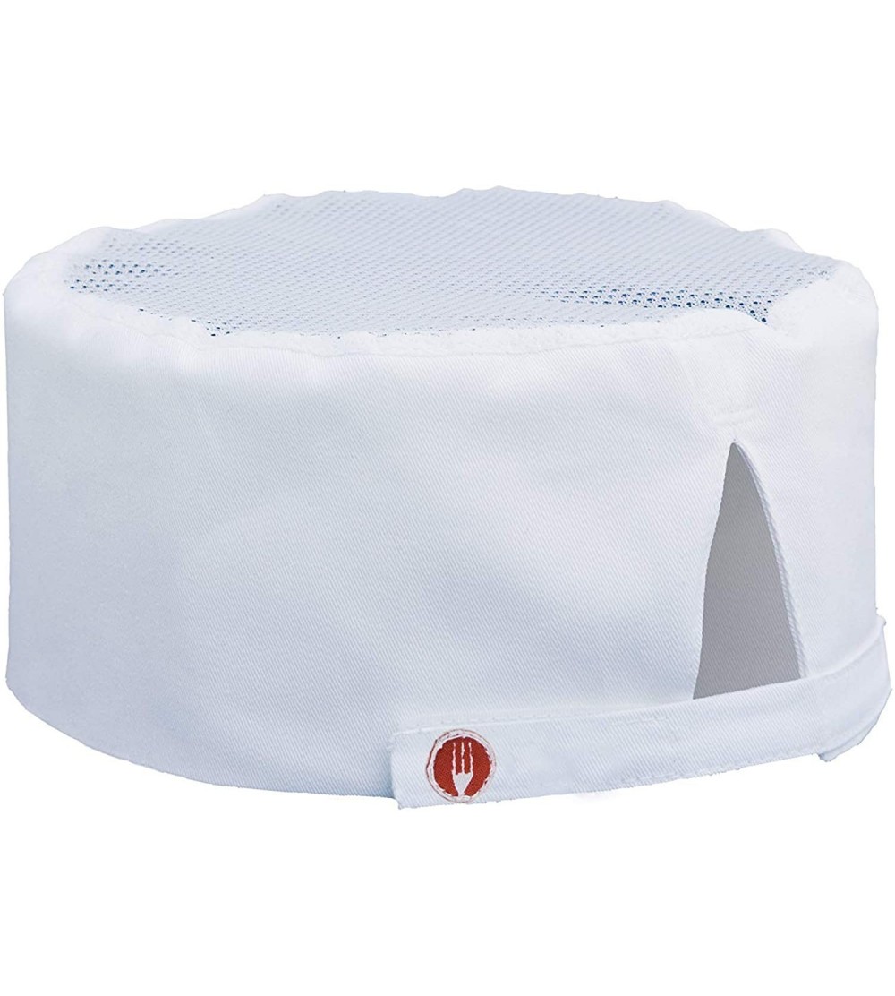 Skullies & Beanies Unisex Chef Beanie - (W) White/White - C018SSUI9ZD $22.75