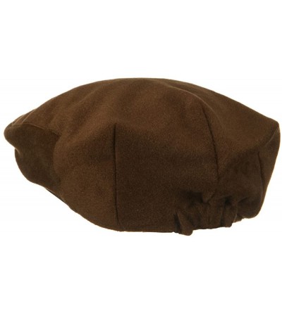 Newsboy Caps Big Wool Velvet Ivy Cap - Brown - C51173OYN01 $11.24