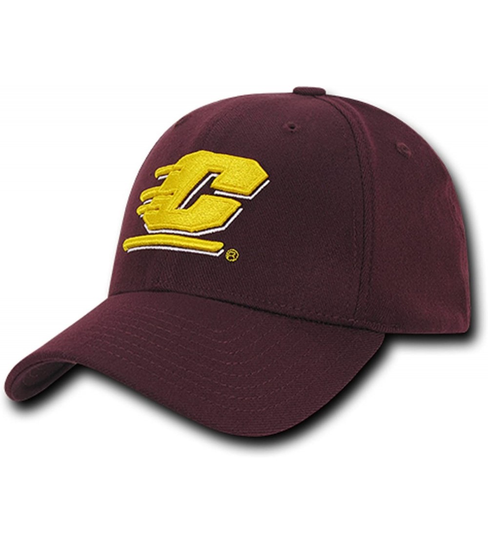 Baseball Caps University Central Michigan Chippewas Matadors NCAA Flex Baseball Fitted Fit Ball Cap Hat - C318D54QZNA $24.80