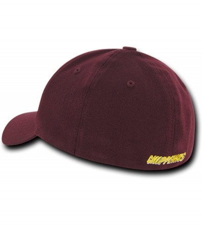 Baseball Caps University Central Michigan Chippewas Matadors NCAA Flex Baseball Fitted Fit Ball Cap Hat - C318D54QZNA $24.80