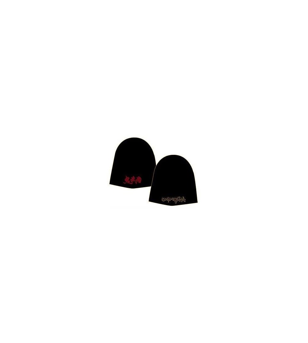 Skullies & Beanies Onimusha - Logo Black Beanie - C0111GFQKG3 $10.84