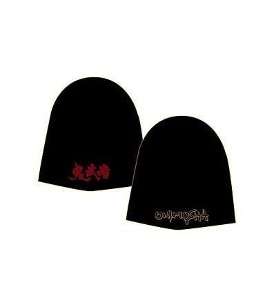 Skullies & Beanies Onimusha - Logo Black Beanie - C0111GFQKG3 $10.84