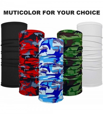 Balaclavas Scarf Bandanas Neck Gaiter Unisex Headwear Bandana Face Shield for Outdoor and Sports - Pattern 7 - C0198OQU7IZ $9.03