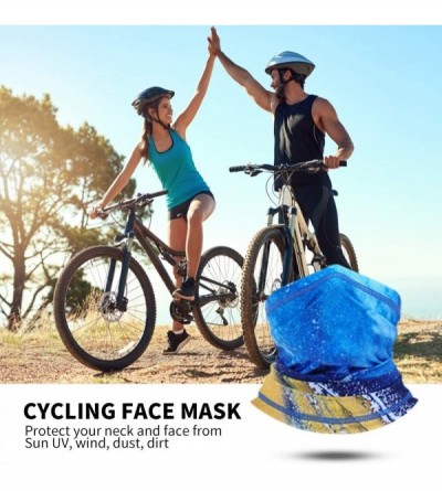 Balaclavas Summer Neck Gaiter Mask- Sun Mask- Face Cover Scarf- Face Bandana for Fishing Cycling Running - A01-014 - CL198DYZ...