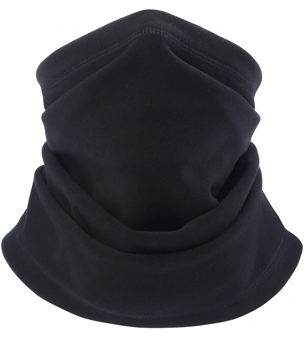 Balaclavas Summer Neck Gaiter Face Scarf/Neck Cover Headwear Face Bandana - Black - CG18ZD4MAE9 $11.14