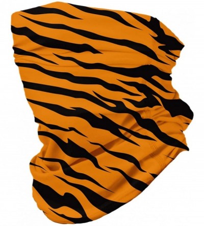 Balaclavas 12 in 1 Multifunctional Headwear Face Mask Headband Neck Gaiter - Tiger Stripe - CQ19080WA80 $20.45