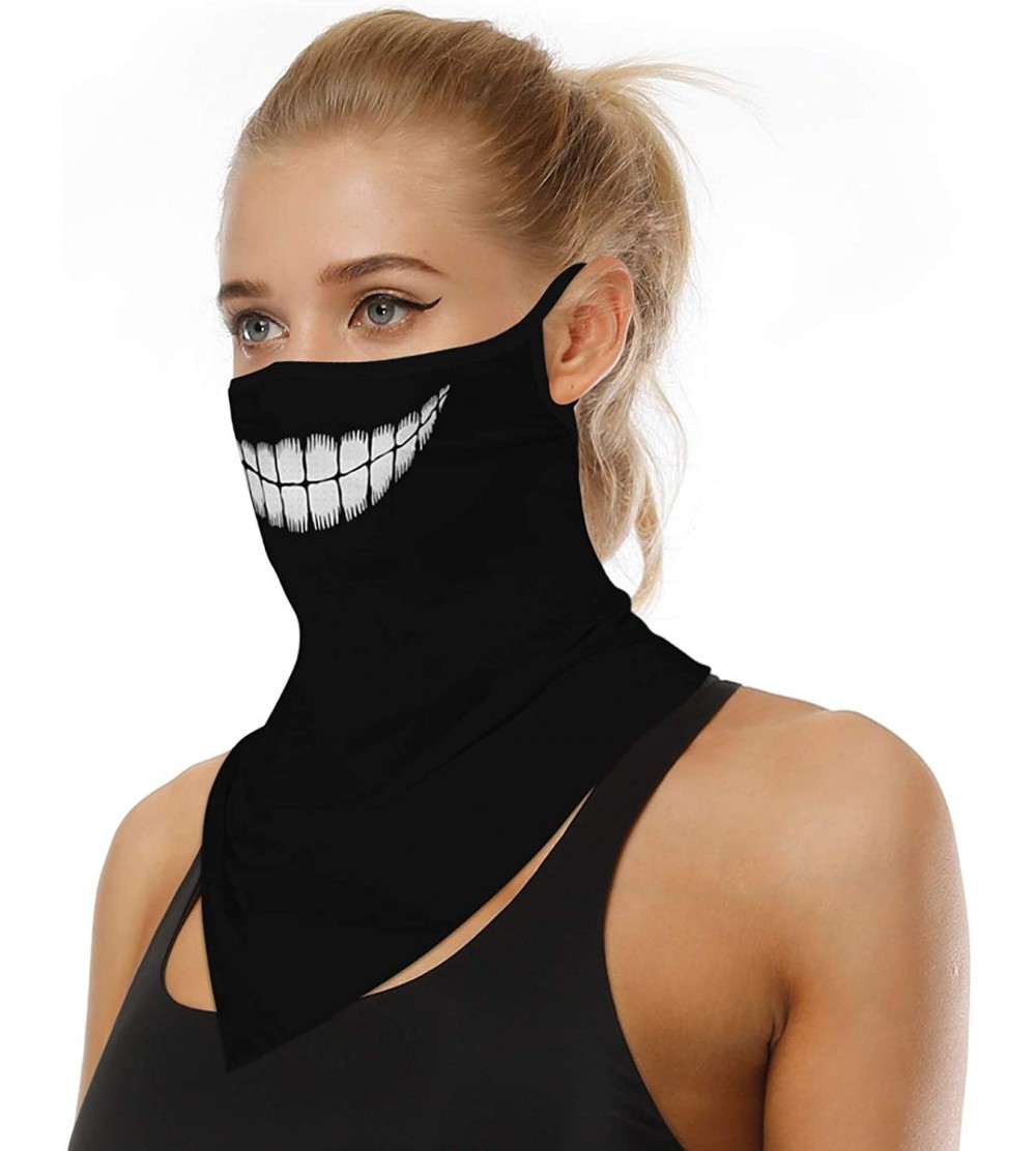 Balaclavas Ear Hangers Face Mask Seamless Bandanas Headband Scarf Neck Gaiter Sun UV Wind Protection Earhook Balaclava - CU19...