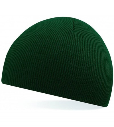 Skullies & Beanies Pullon Beanie from Choose from 11 Colours - Burgundy - C211VGW5S19 $7.45