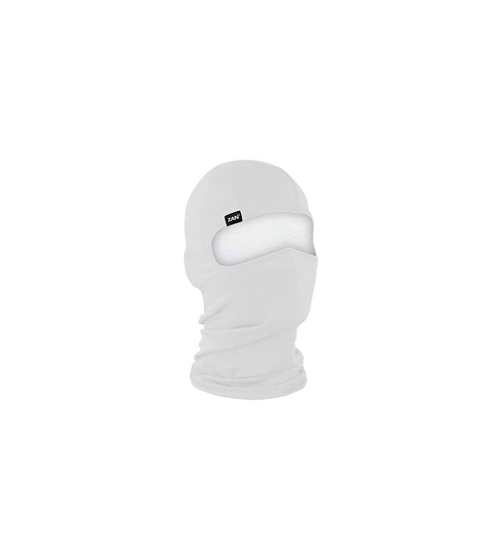 Balaclavas Unisex Adult Balaclava (White- One Size) - White - CB18LYQESL0 $24.70