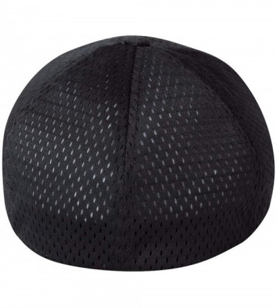 Baseball Caps Athletic Mesh Cap - 6777 - Black - CL11H7OCZ6V $10.06