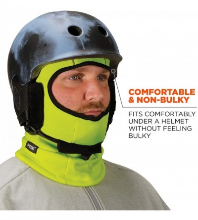 Balaclavas Balaclava- High Visibility Winter Face Mask- Thermal Fleece- Reflective- N-Ferno 6821HV - Lime - Each - CK114TLCI2...