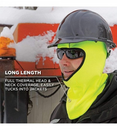 Balaclavas Balaclava- High Visibility Winter Face Mask- Thermal Fleece- Reflective- N-Ferno 6821HV - Lime - Each - CK114TLCI2...