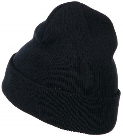 Skullies & Beanies Super Stretch Knit Watch Cap Beanie - Navy - CR11LUGV0WR $7.11