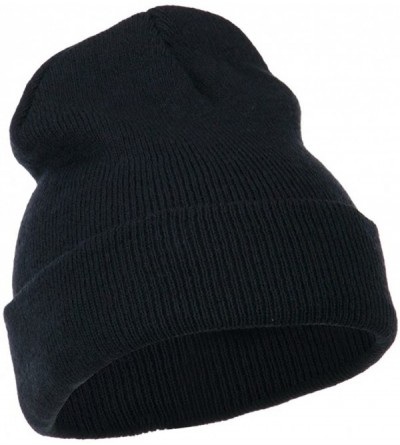 Skullies & Beanies Super Stretch Knit Watch Cap Beanie - Navy - CR11LUGV0WR $7.11