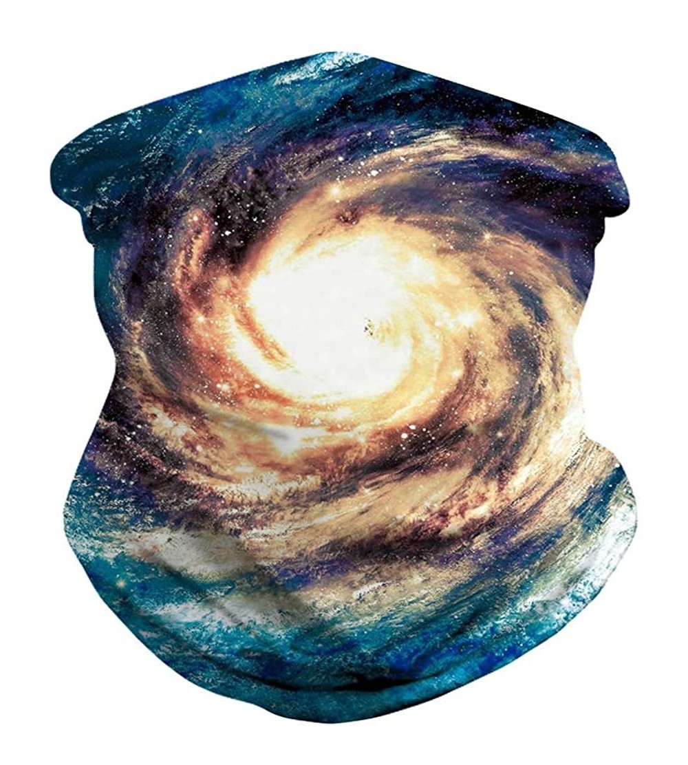 Balaclavas Multifunctional Neck Gaiter Rave Galaxy Neck Scarf Bandana Headwear Sun UV Dust Protection - B06 - CS197Y4WLN4 $9.80