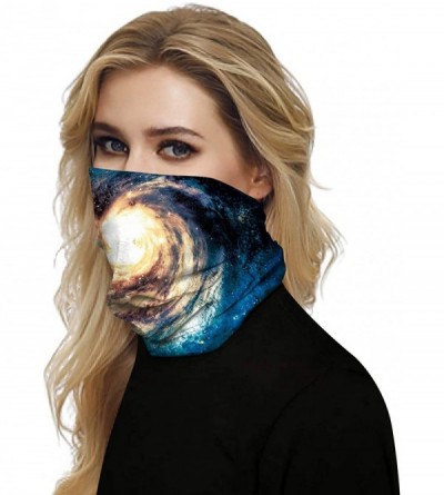 Balaclavas Multifunctional Neck Gaiter Rave Galaxy Neck Scarf Bandana Headwear Sun UV Dust Protection - B06 - CS197Y4WLN4 $9.80