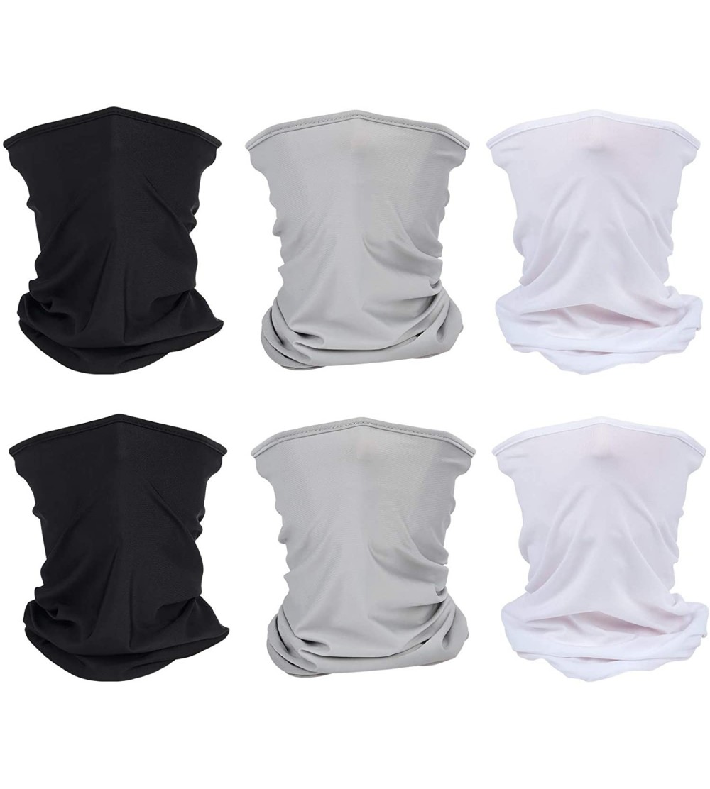 Balaclavas Breathable Face Cover UV Protection Neck Gaiter Face Scarf for Outdoors Activities - Mix 2 - C41989GC5H6 $24.32