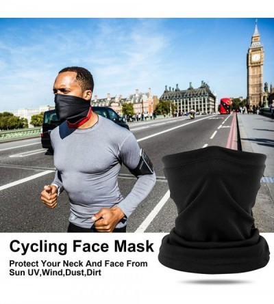 Balaclavas Men Women Sun UV Protection Cooling Neck Gaiter Bandana Balaclava Headwear - 1 Pcs_white - CK19882CZ62 $9.38