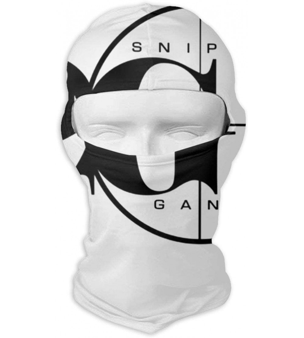 Balaclavas Include Balaclava Protection Windproof Cycling - White - CY18XWQIXRS $18.82