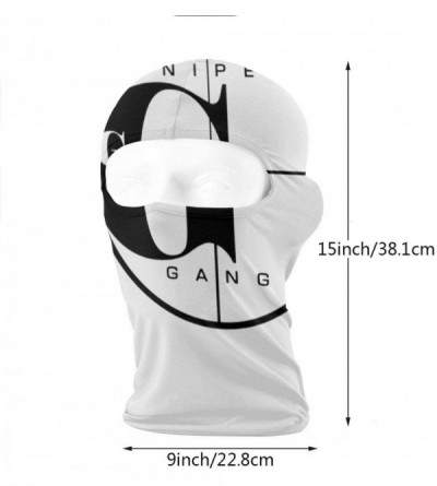 Balaclavas Include Balaclava Protection Windproof Cycling - White - CY18XWQIXRS $18.82