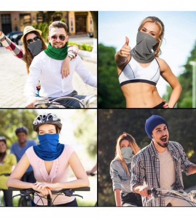 Balaclavas Summer UV Protection Neck Gaiter Scarf Balaclava Breathable Face Cover Scarf - CS198UL86DY $19.27